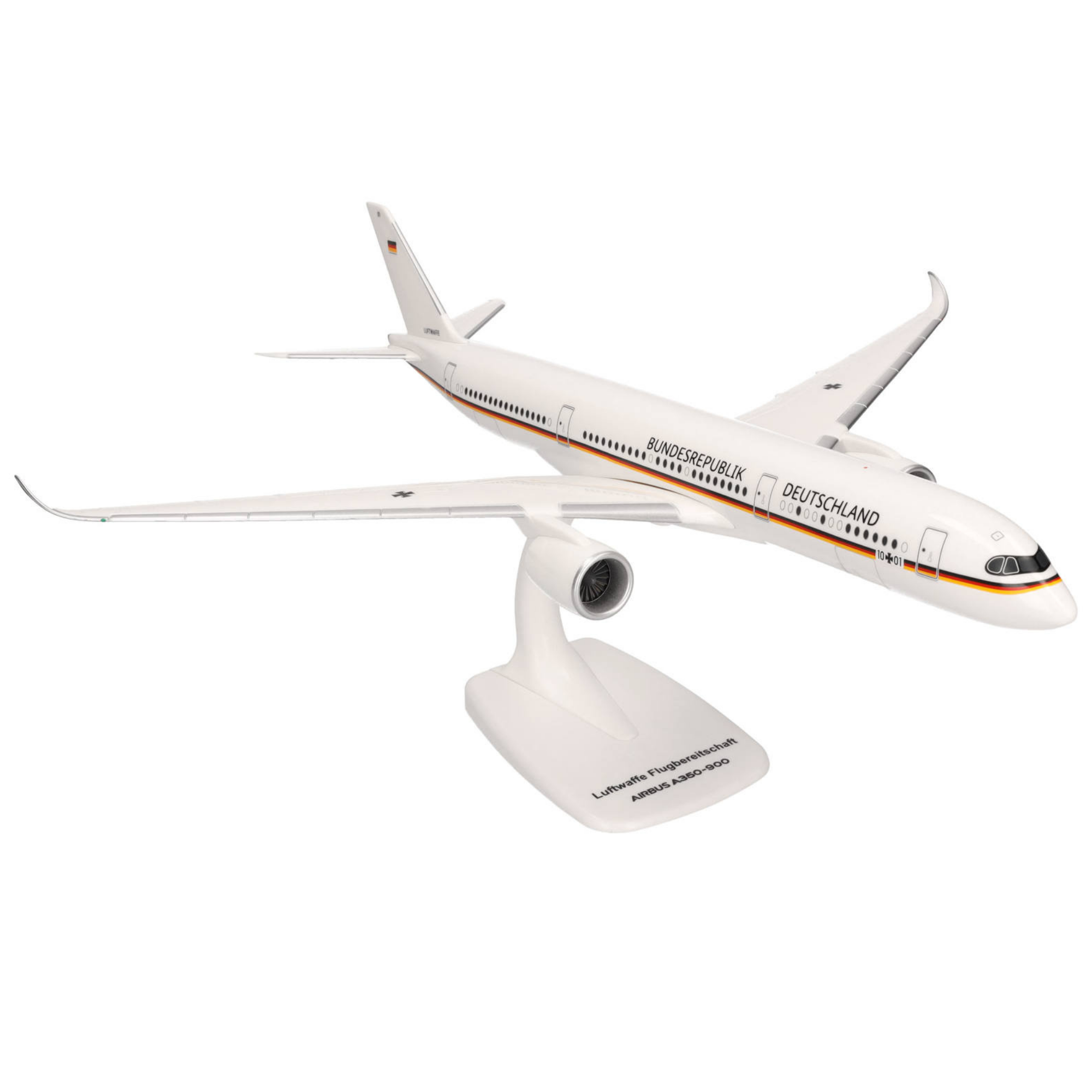 Herpa Snap-Fit Flugzeugmodell Luftwaffe Flugbereitschaft Airbus A350-900 (1:200)